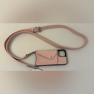 Bandolier Pink Crossbody Bag